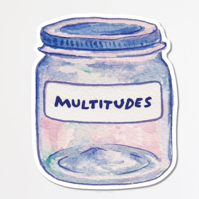 Multitudes Sticker