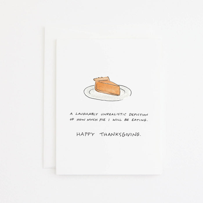 Pumpkin Pie Card
