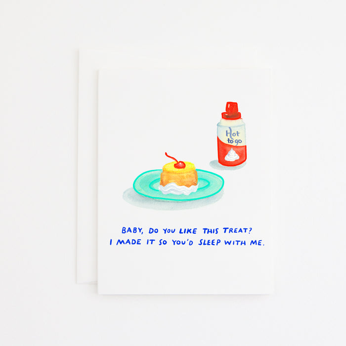 Hot to Go Treat Card inspired by Chappell Roan