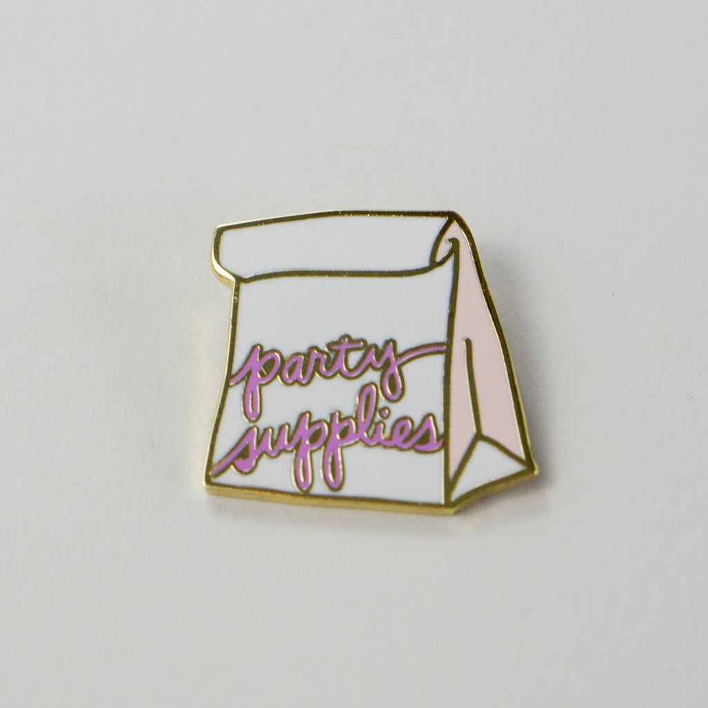 Party Supplies Pin