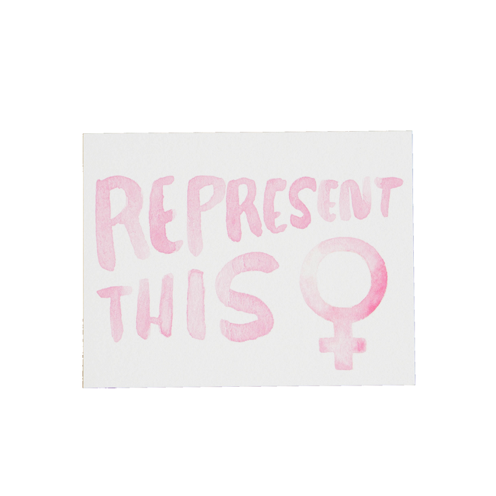 Represent This Post Card