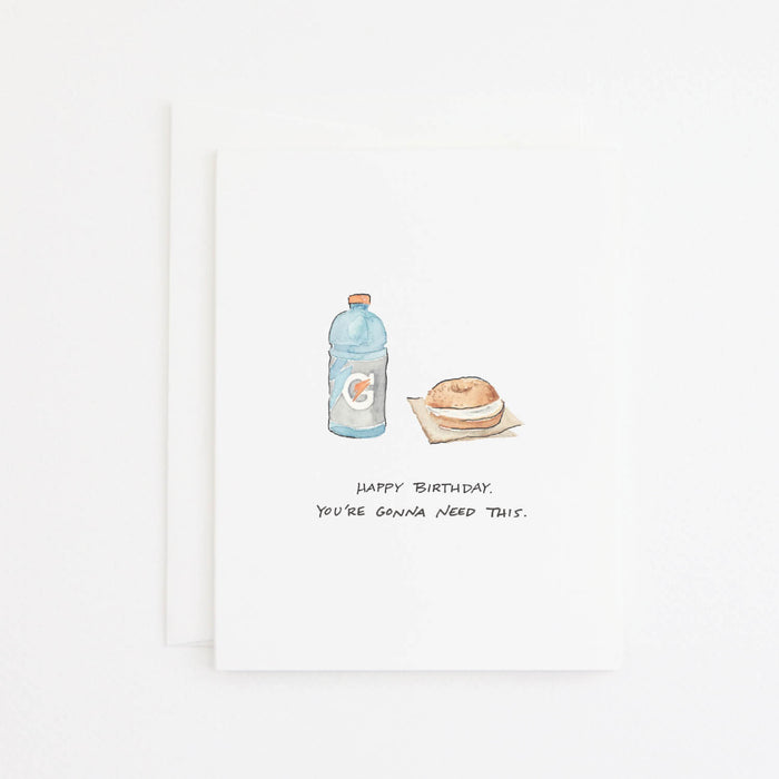 Birthday Survival Card