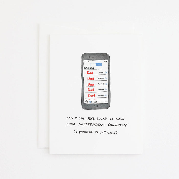 Call Dad Card