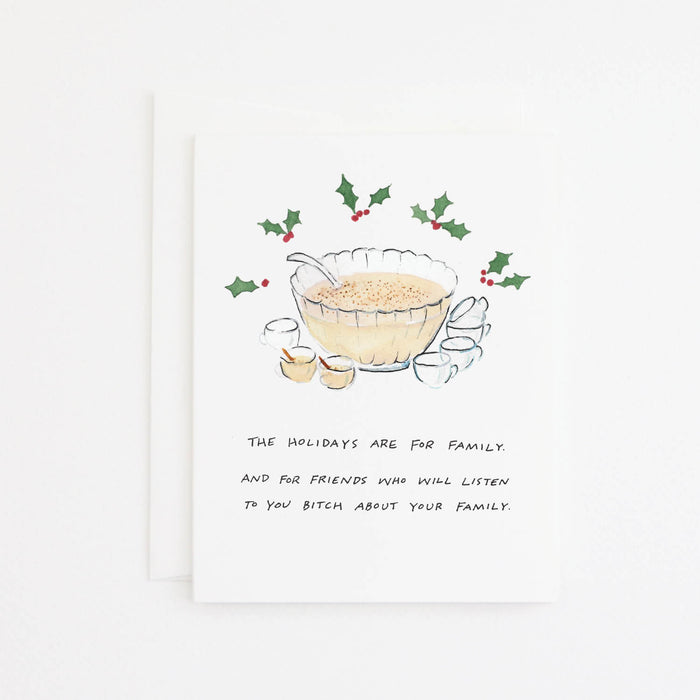 Eggnog Card