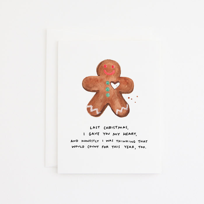 Gingerbread Man Card