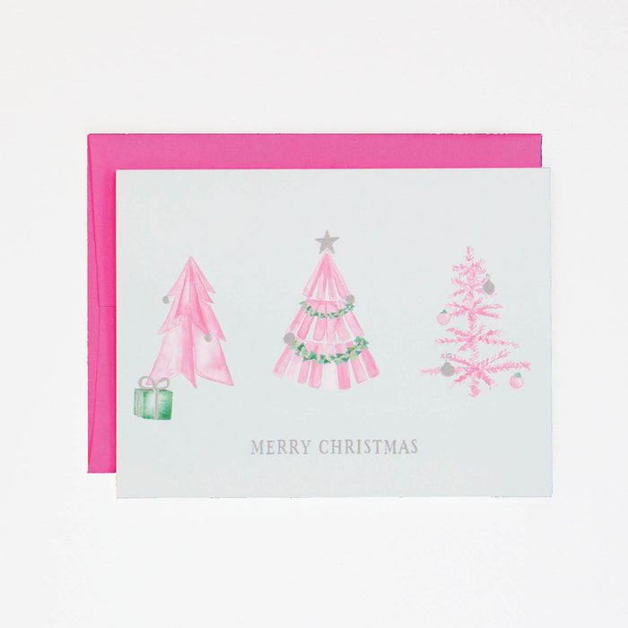 Pink Trees Card