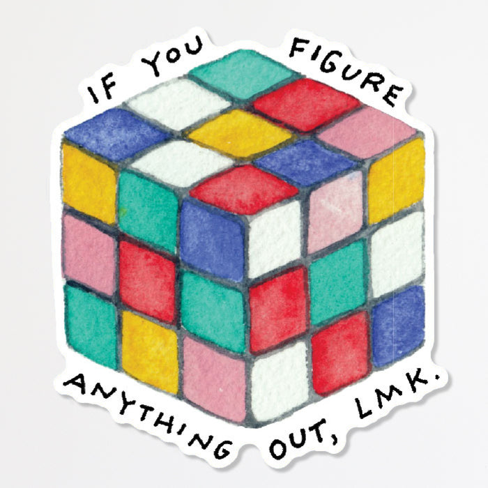 Rubik's Cube Sticker