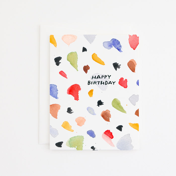 Splotch Birthday Card