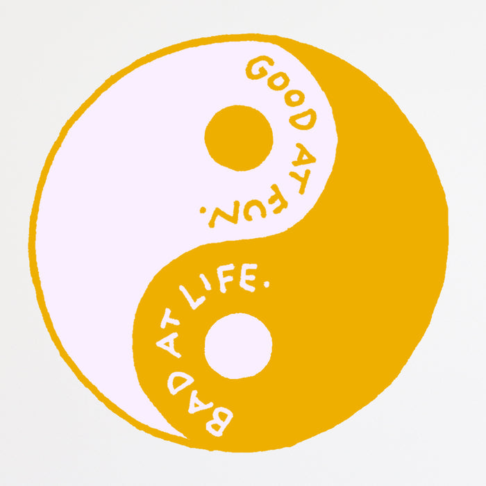 Yin Yang Sticker